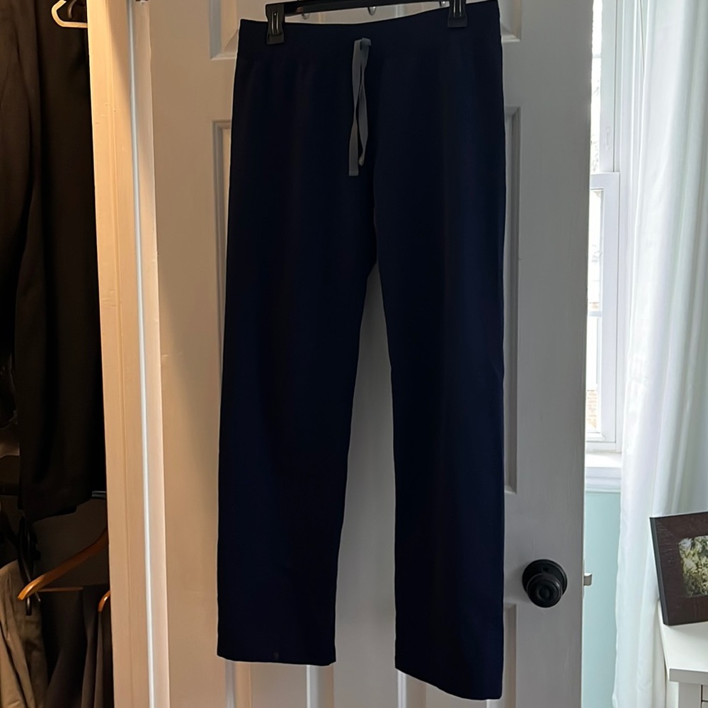 Navy Figs Scrub Pants